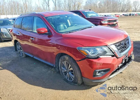 2017 Nissan Pathfinder Sl z USA, uszkodzony, nr VIN 5N1DR2MMXHC904881